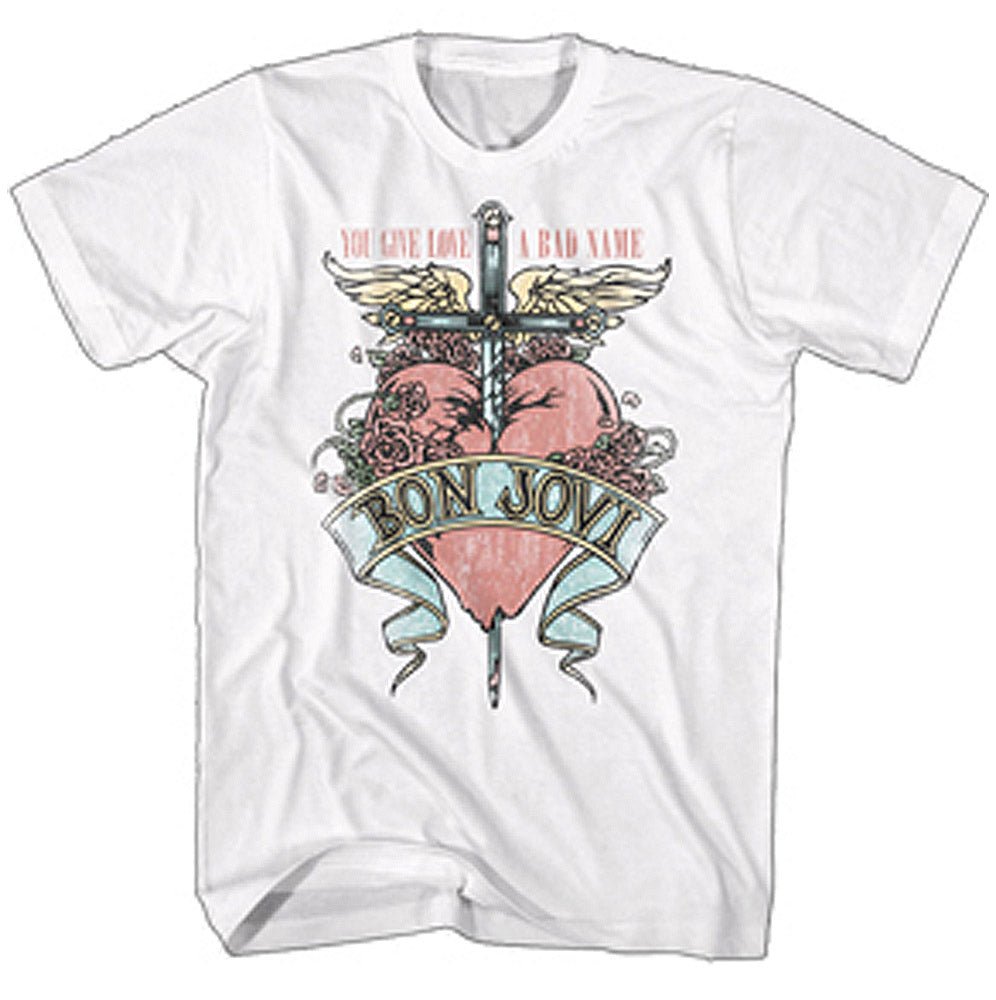 BON JOVI ボンジョヴィ - Love A Bad Name / Tシャツ / メンズ - PGS