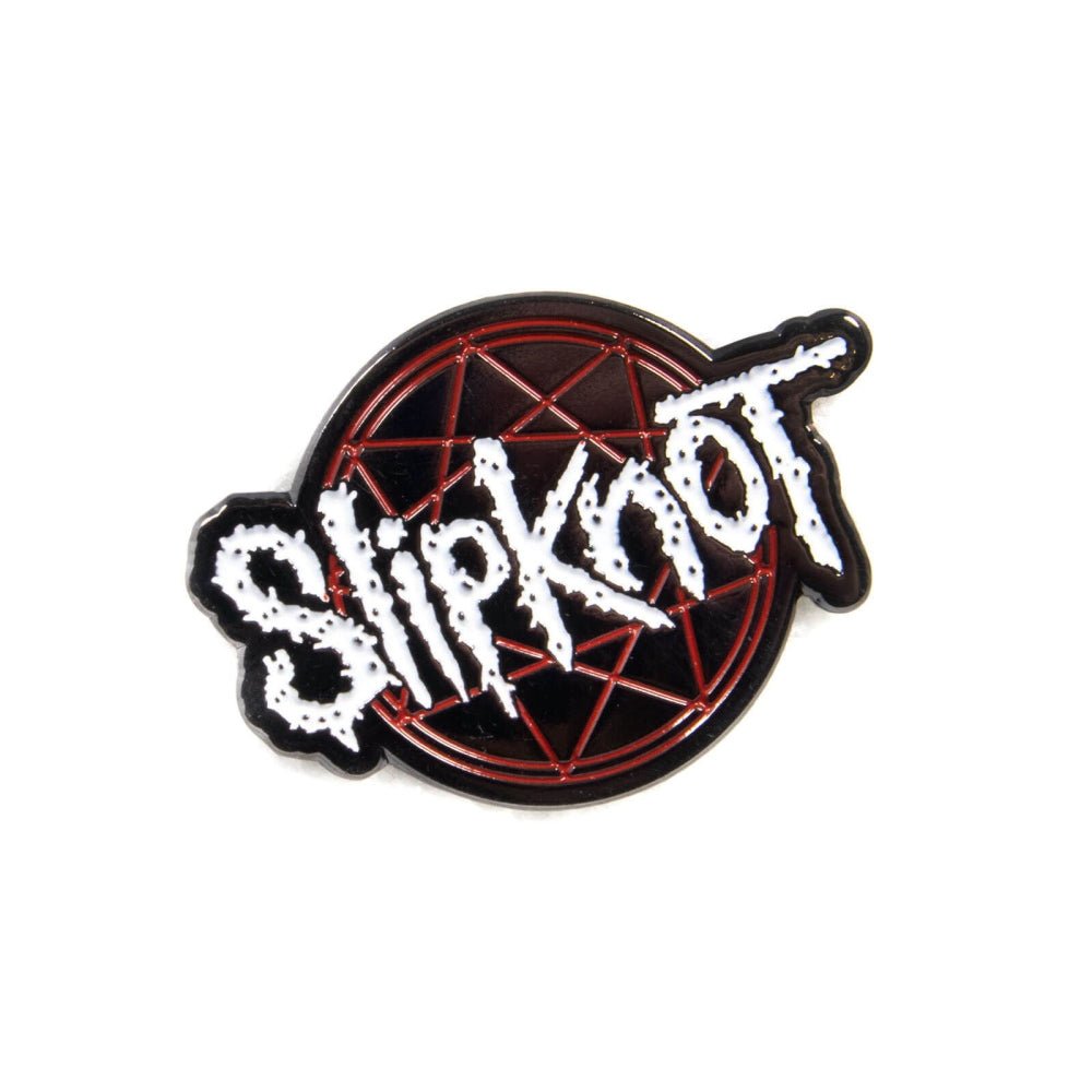 SLIPKNOT スリップノット (結成 30周年 ) - Logo / エナメルピン / バッジ - PGS