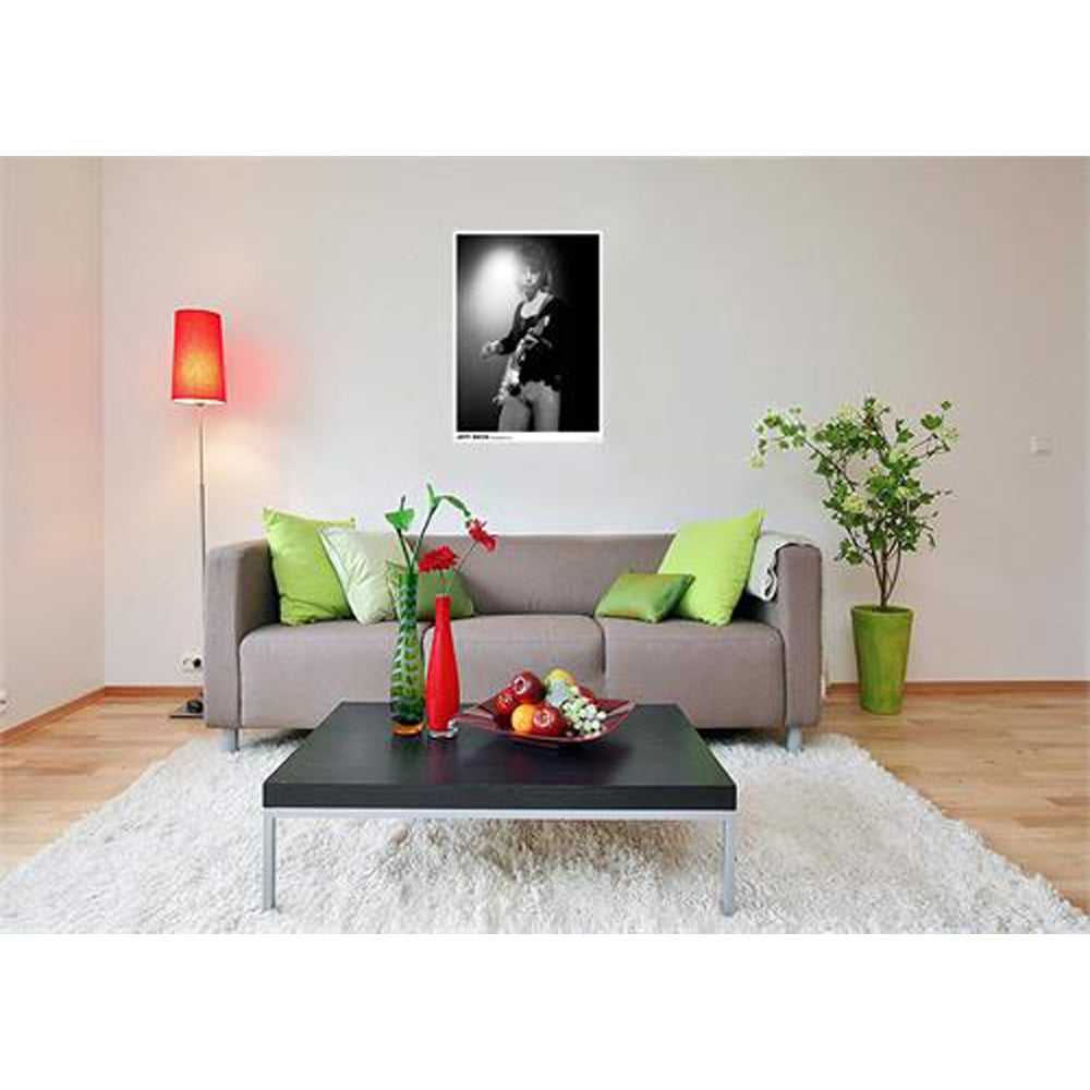 JEFF BECK - Amsterdam 1972 / Poster