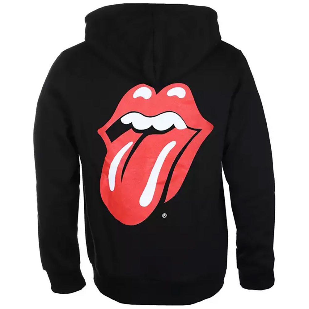 ROLLING STONES (35th Anniversary of Japan Tour) - Classic Tongue Ver.2 / Back Print / Zipper / Hoodie / Men's