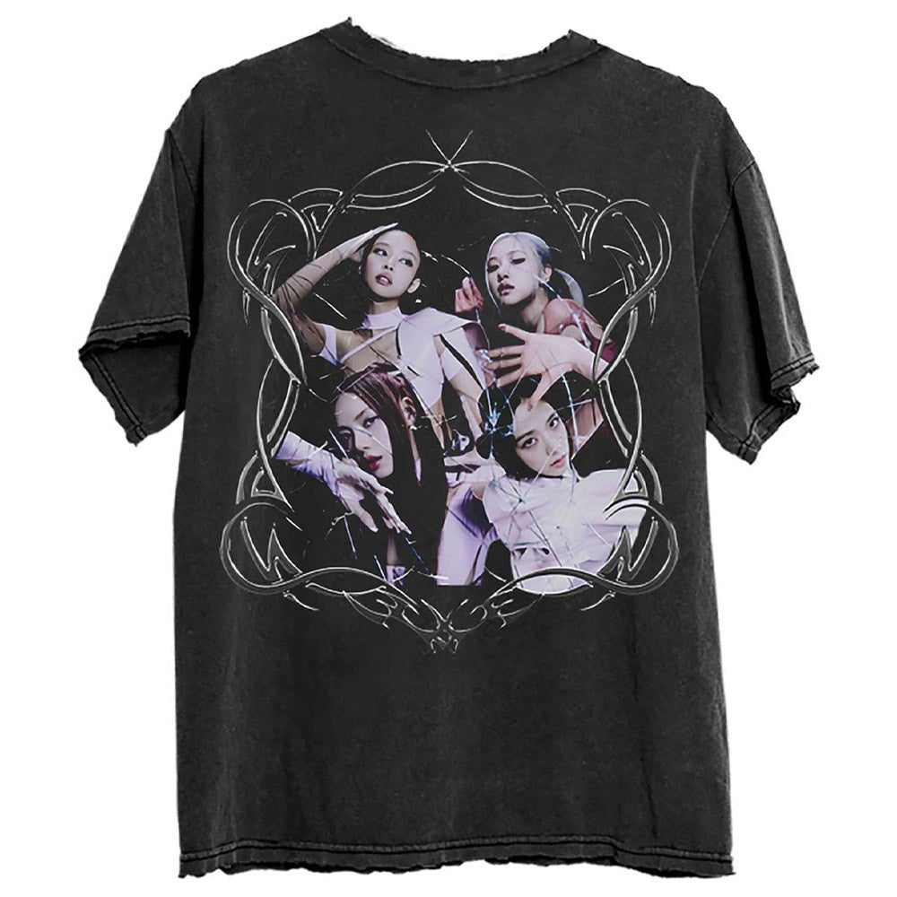 BLACKPINK ブラックピンク (2026年 1月 来日 ) - Pink Venom / バックプリントあり / Tシャツ / メンズ - PGS