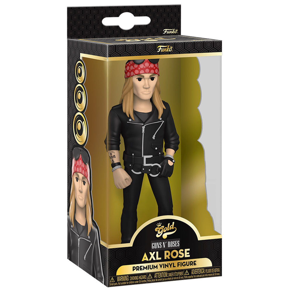 GUNS N ROSES ガンズアンドローゼズ (結成 40周年 ) - Axl Rose Vinyl Gold 5 / 限定 / フィギュア・人形 【公式 / オフィシャル】