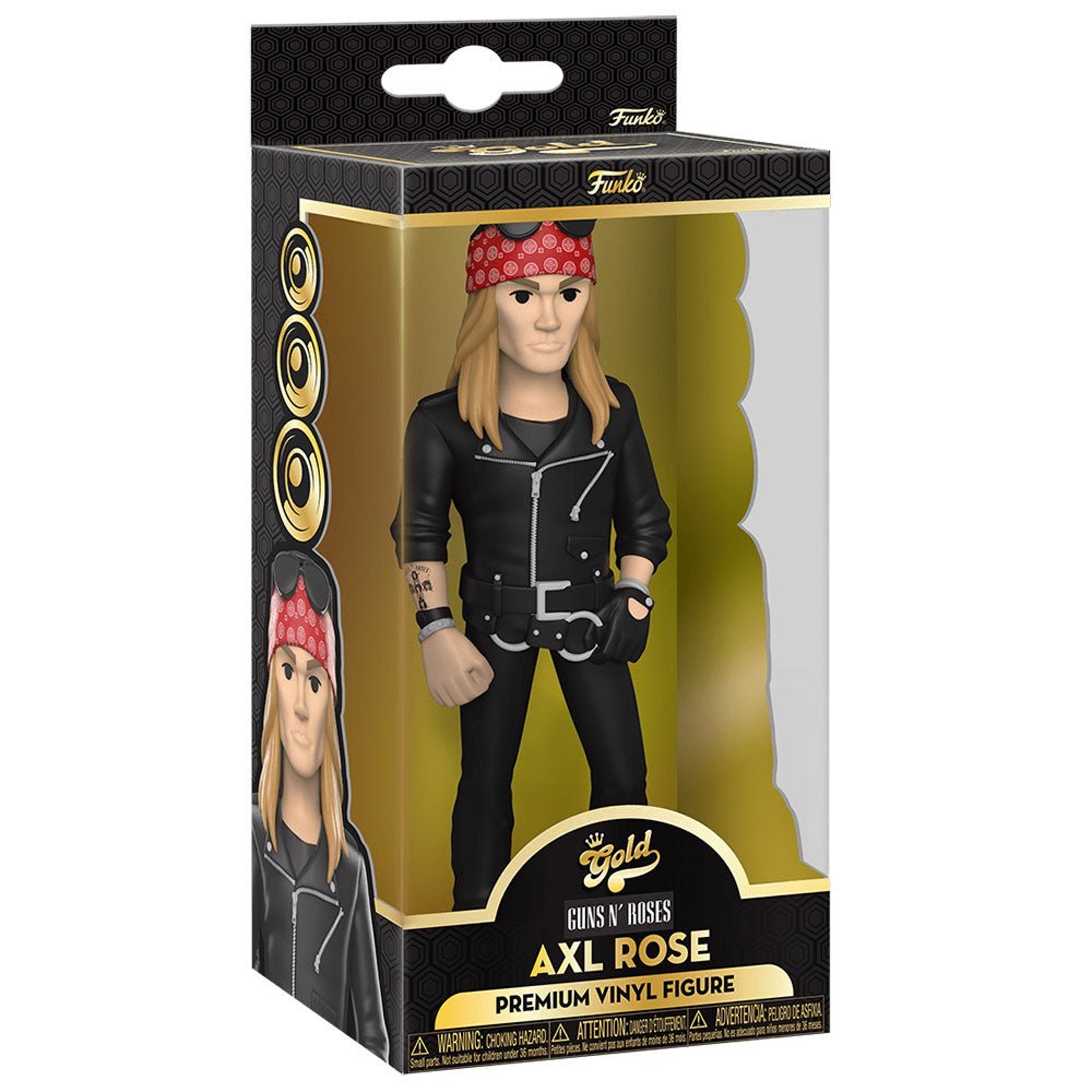 GUNS N ROSES ガンズアンドローゼズ (結成 40周年 ) - Axl Rose Vinyl Gold 5 / 限定 / フィギュア・人形 - PGS