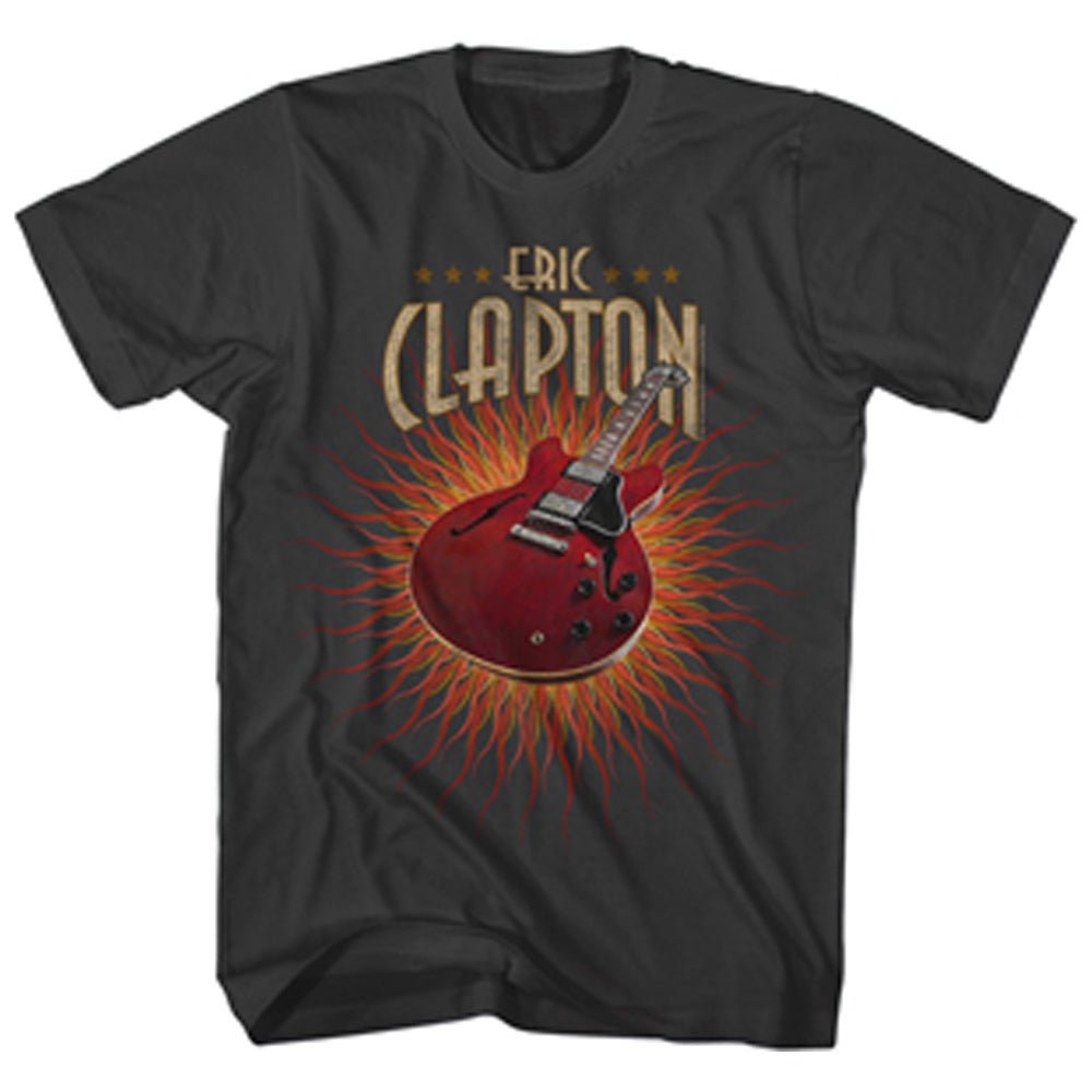 ERIC CLAPTON エリッククラプトン - GUITAR FLAMES / Tシャツ / メンズ - PGS