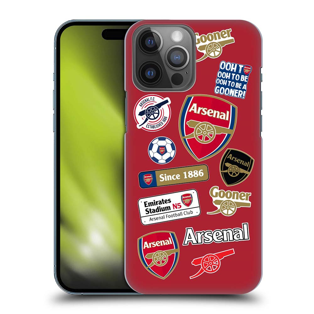 ARSENAL FC アーセナルFC - Logos / Collage ハード case / Apple iPhoneケース - PGS