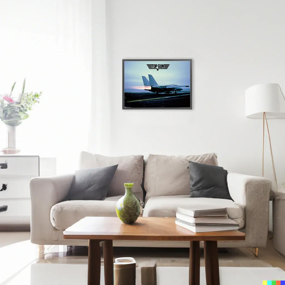 TOP GUN トップガン (公開 40周年 ) - Maverick Plane / ポスター