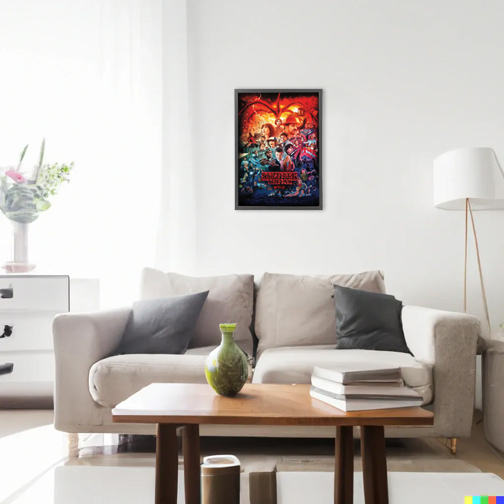 STRANGER THINGS (Season 5 to be released in 2025) - Seasons Montage / Poster