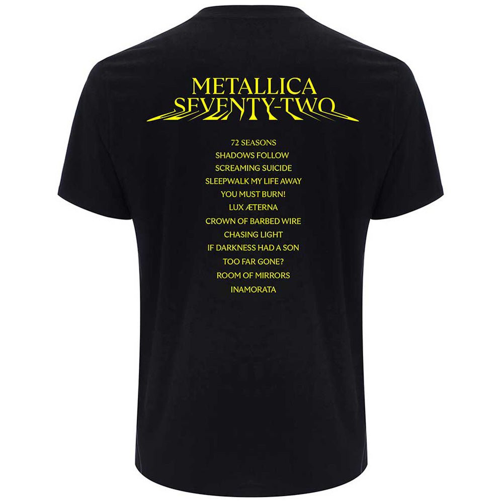 METALLICA メタリカ - 72 Seasons Squared Cover / バックプリントあり / Tシャツ / メンズ - PGS