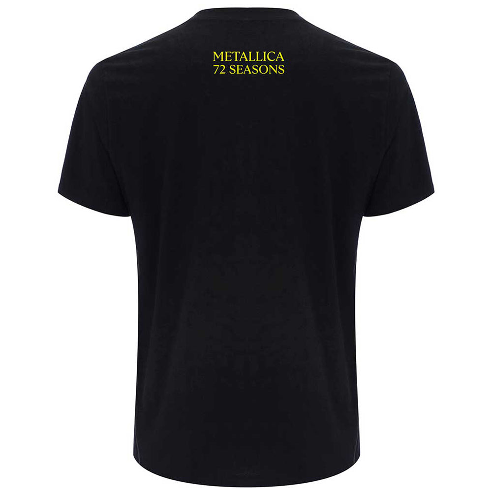 METALLICA - 72 Seasons Burnt Strobe / Back Print / T-Shirt / Men's