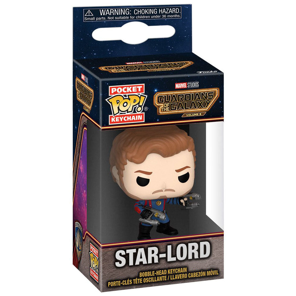 GUARDIANS OF THE GALAXY Guardians of the Galaxy - Star-Lord Pocket Pop! Key Chain
