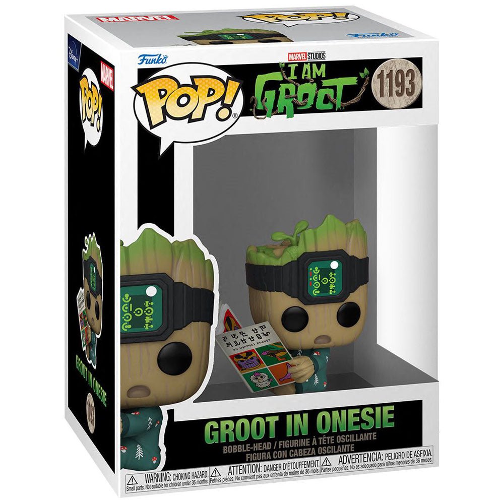 GUARDIANS OF THE GALAXY ガーディアンズ・オブ・ギャラクシー - I Am Groot in Onesie with Book Pop! Vinyl Figure / フィギュア・人形 - PGS