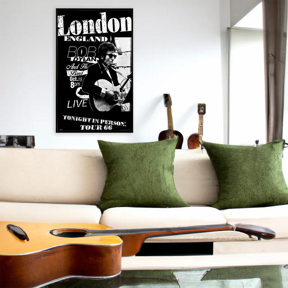 BOB DYLAN - London Tour 66 / Poster