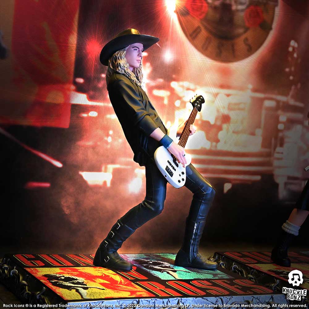 GUNS N ROSES ガンズアンドローゼズ (結成 40周年 ) - Duff McKagan II Rock Iconz Statue / 世界限定3000 / スタチュー 【公式 / オフィシャル】