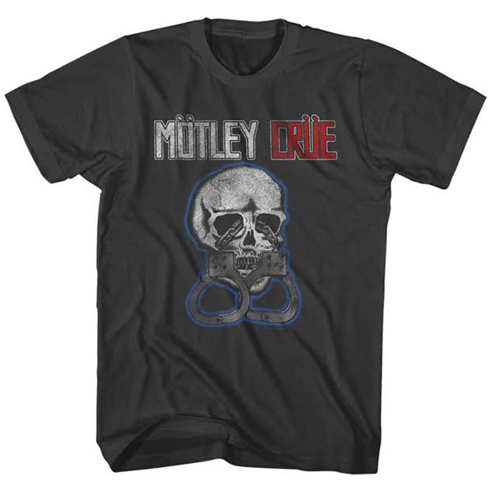 MOTLEY CRUE モトリークルー (来日 40周年 ) - SKULL & CUFFS / Tシャツ / メンズ - PGS