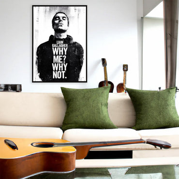 OASIS (October visit to Japan) - Liam Gallagher / Why Me Why Not / Poster