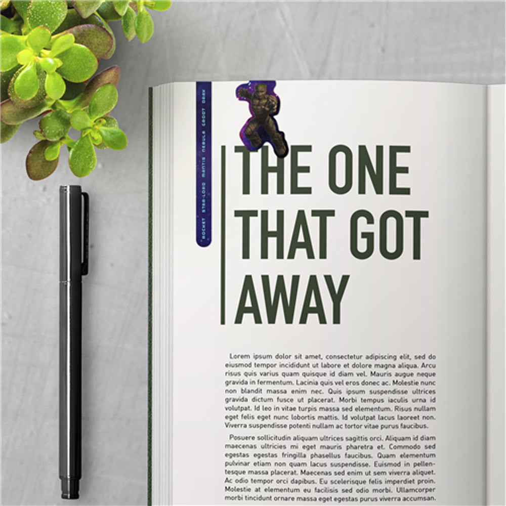 GUARDIANS OF THE GALAXY ガーディアンズ・オブ・ギャラクシー - GROOT MAGNETIC PAGE CLIPS / クリップ / 6個セット / 文房具 【公式 / オフィシャル】