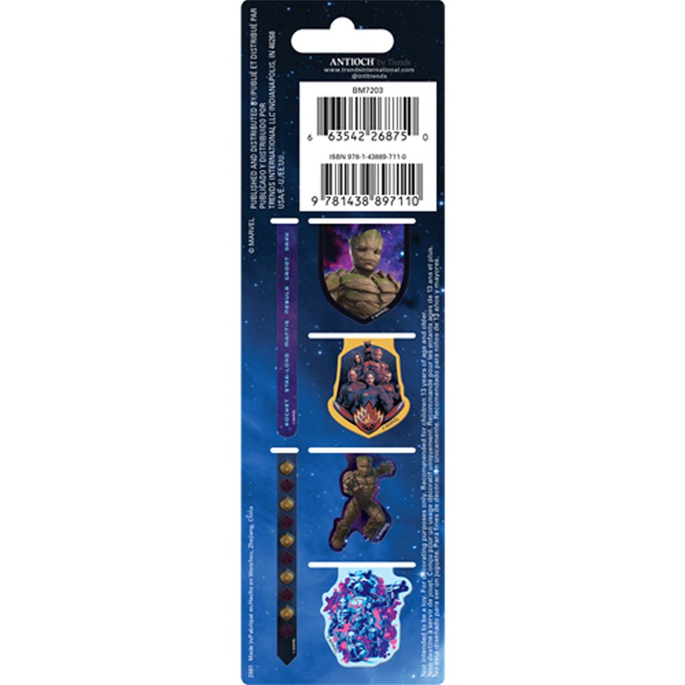 GUARDIANS OF THE GALAXY ガーディアンズ・オブ・ギャラクシー - GROOT MAGNETIC PAGE CLIPS / クリップ / 6個セット / 文房具 - PGS