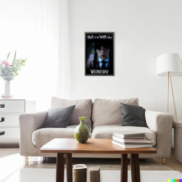 WEDNESDAY (Season 2, released on August 6) - Happy Colour / Poster