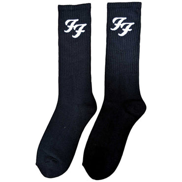 FOO FIGHTERS フーファイターズ (10月 来日 ) - White FF / ソックス / メンズ - PGS