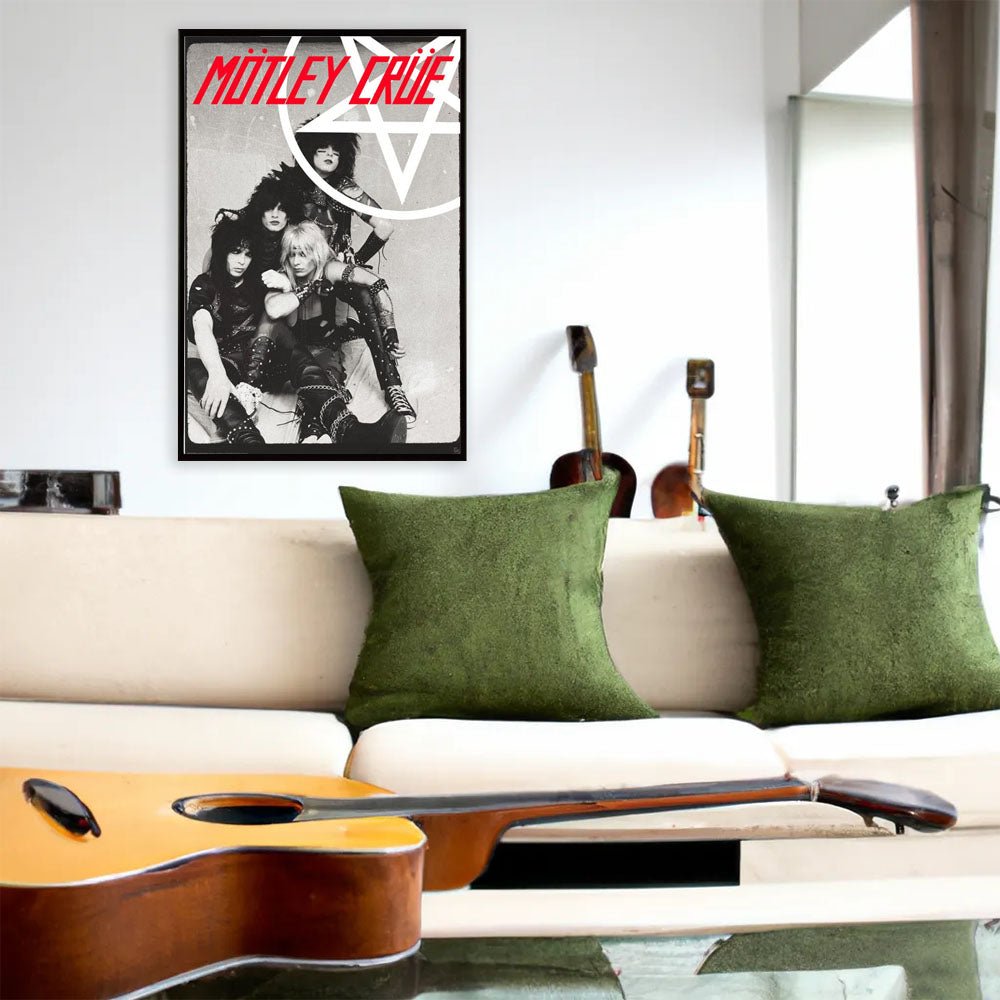 MOTLEY CRUE モトリークルー (来日 40周年 ) - Pentangle / ポスター - PGS