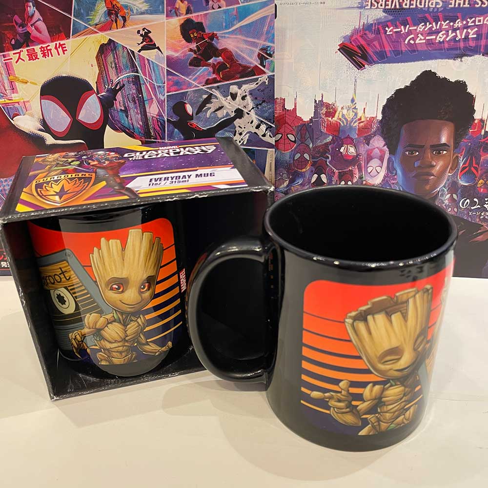 GUARDIANS OF THE GALAXY ガーディアンズ・オブ・ギャラクシー - Groot Sunset / Black / マグカップ - PGS
