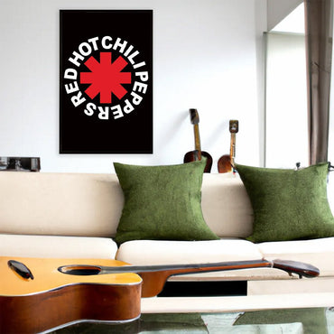 RED HOT CHILI PEPPERS レッドホットチリペッパーズ (来日 35周年 ) - Logo / ポスター - PGS