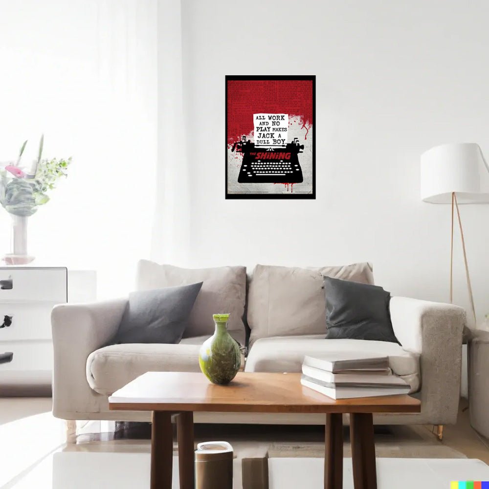 SHINING シャイニング (公開 45周年 ) - Typewriter / インテリア額 - PGS