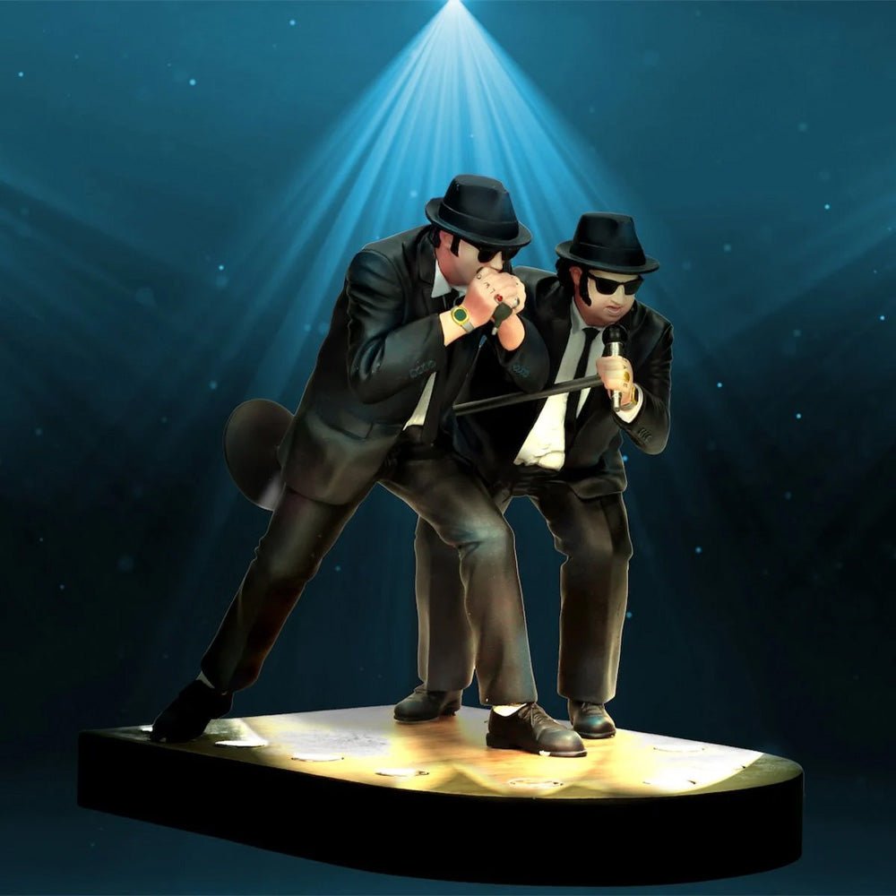 BLUES BROTHERS ブルースブラザーズ (公開 45周年 ) - Jake and Elwood Blues Singing 1:10 Scale Figure with Lighted Base / フィギュア・人形 - PGS