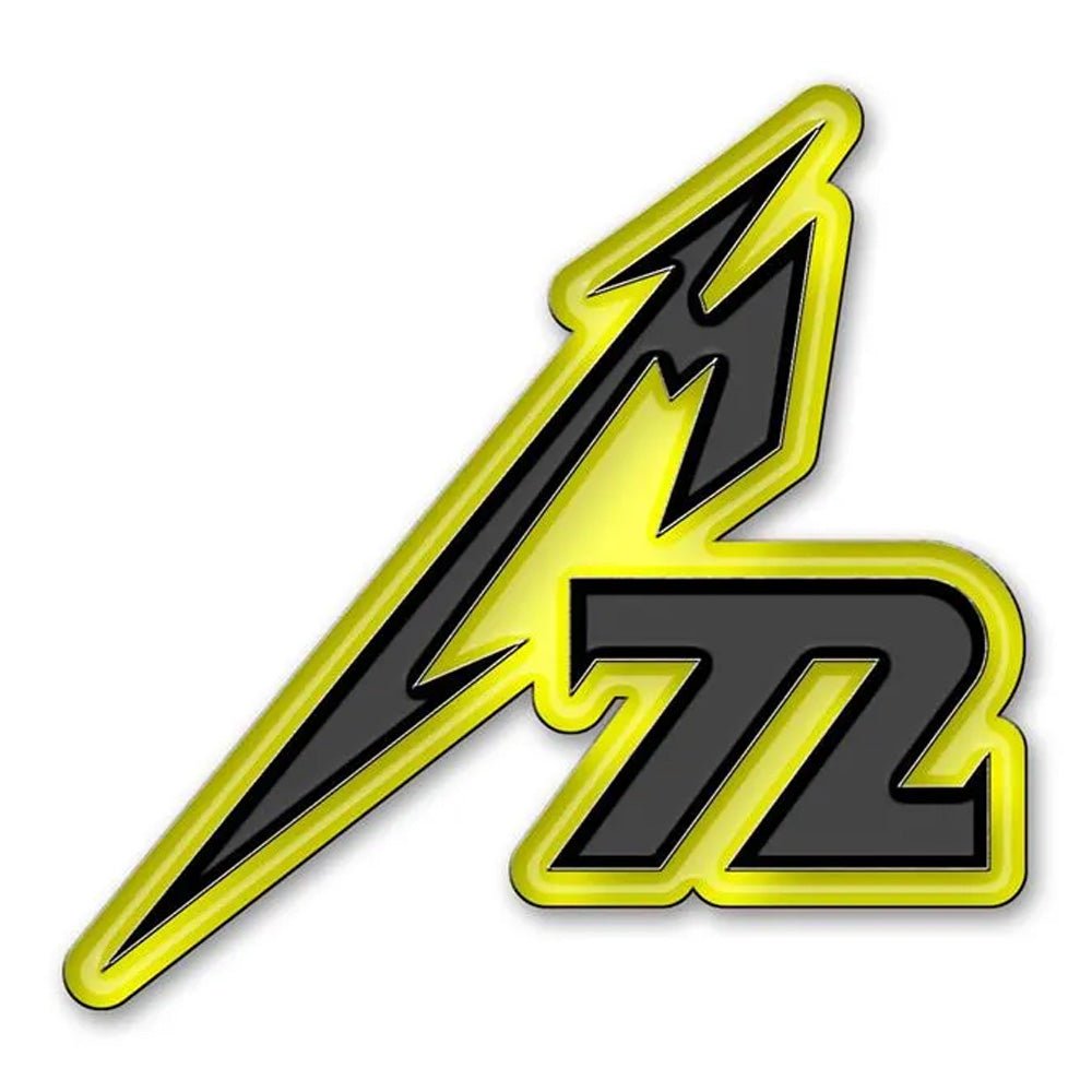 METALLICA メタリカ - M72 / メタル・ピンバッジ / バッジ - PGS