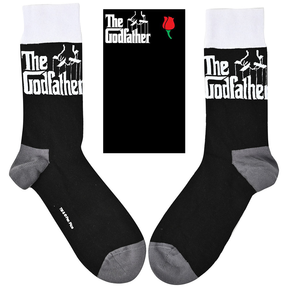 GODFATHER (GODFATHER 3 35th Anniversary) - Logo White / Socks / Men's
