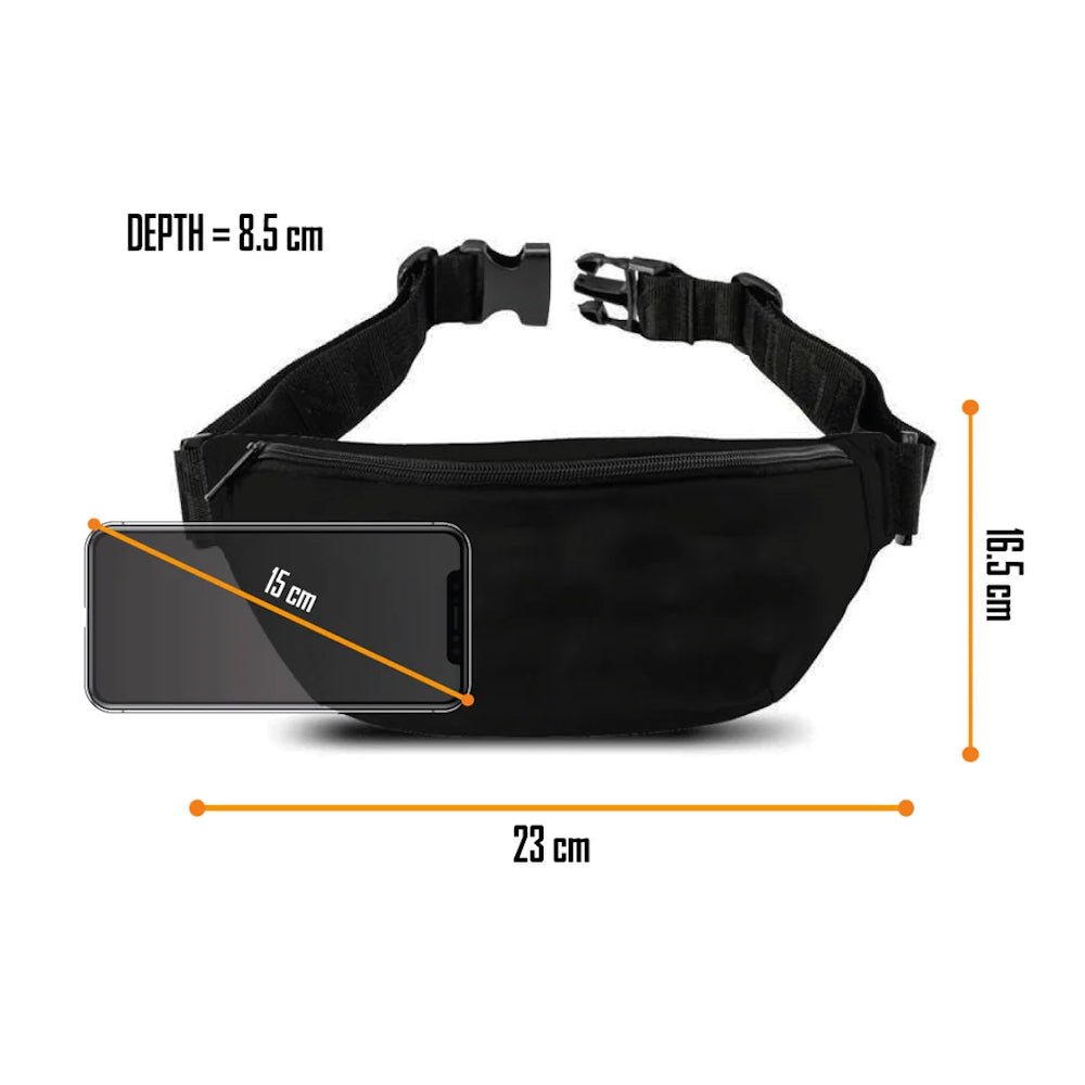 AC/DC エーシーディーシー (Back in Black 45周年 ) - RED LOGO / バムバッグ / バッグ - PGS