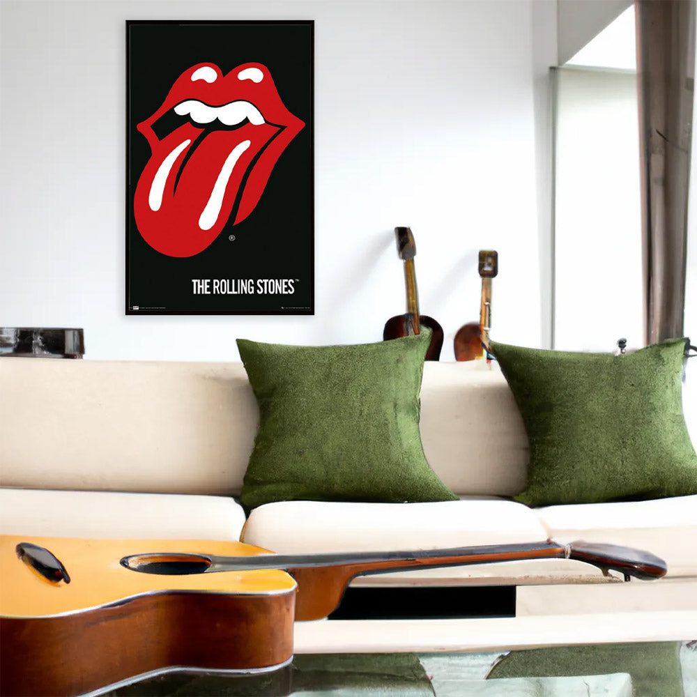 ROLLING STONES ローリングストーンズ (7月 新譜 記念 ) - Lips / ポスター