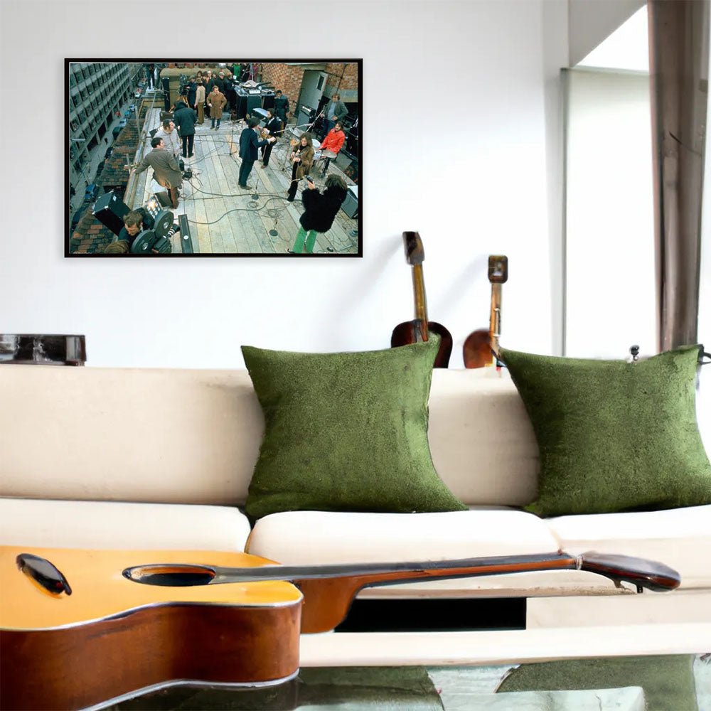 THE BEATLES ビートルズ (結成 65周年 ) - GET BACK SESSION(世界限定2000枚シリーズ) / レア / ポスター - PGS