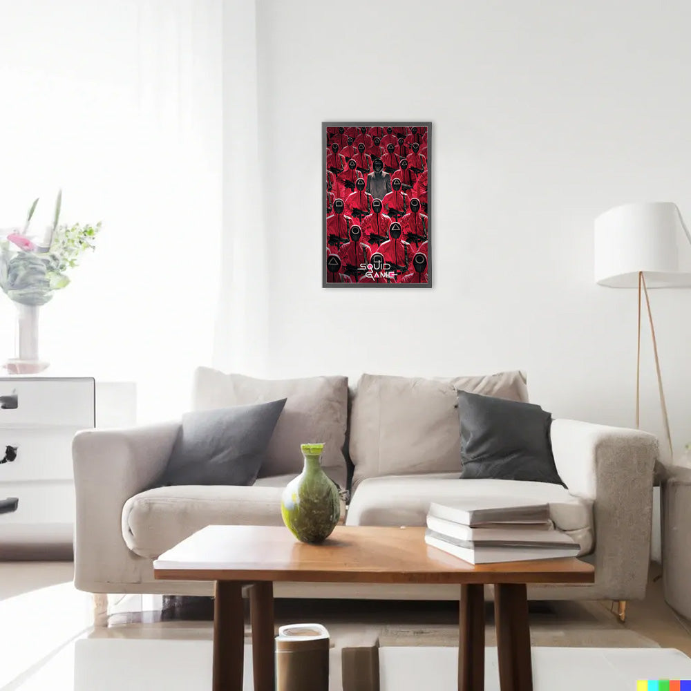 SQUID GAME (Season 3 Streaming) - Crowd / Poster