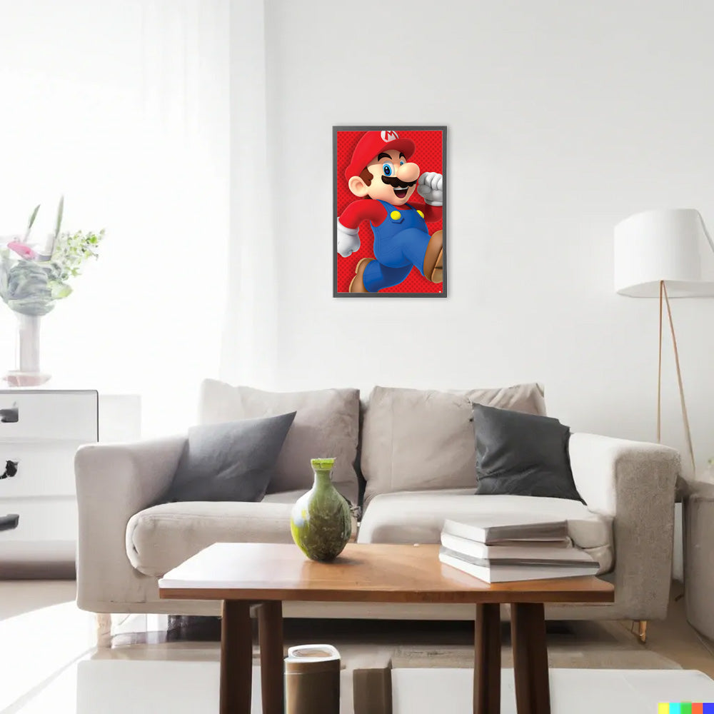 SUPER MARIO Super Mario (40th Anniversary) - Run / Poster