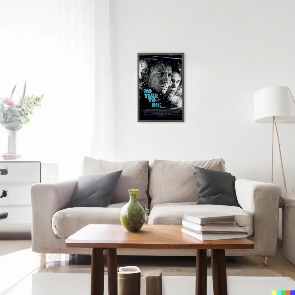 JAMES BOND ジェームズボンド No Time To Die - Noir / ポスター - PGS