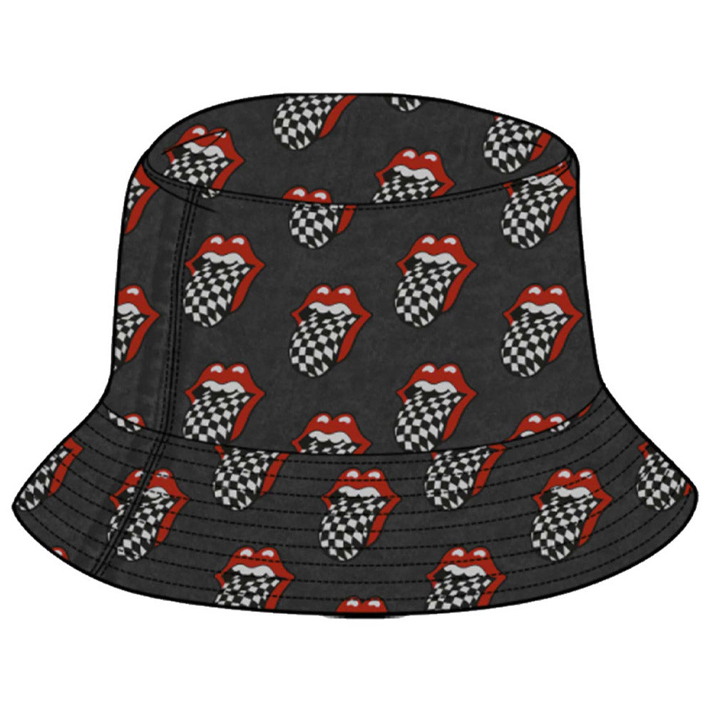 ROLLING STONES ローリングストーンズ (7月 新譜 記念 ) - Checker Tongue Pattern / キャップ / メンズ