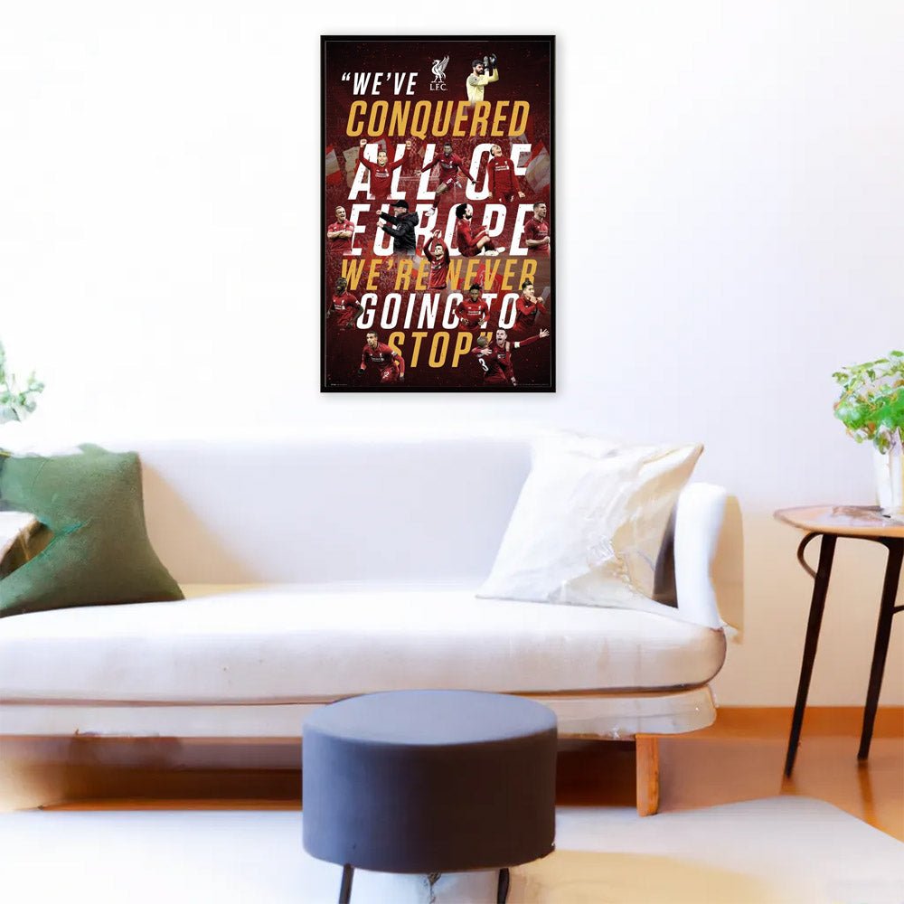 LIVERPOOL FC リヴァプールFC - Europe 2019 / ポスター - PGS