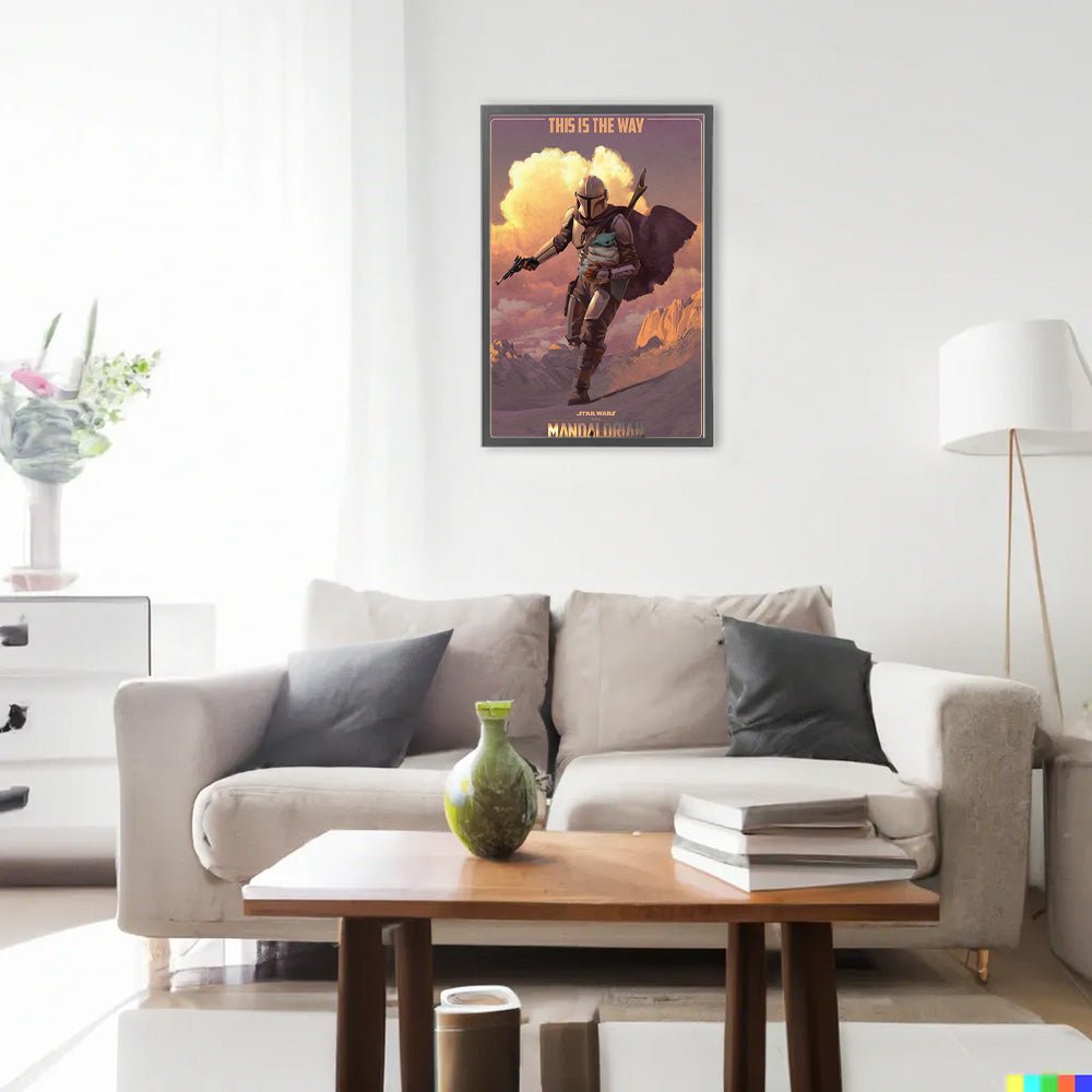 THE MANDALORIAN スターウォーズ - On The Run / ポスター - PGS