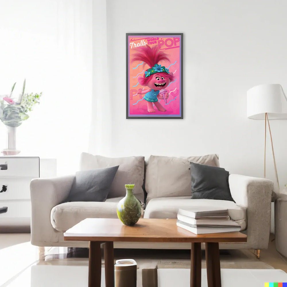 TROLLS トロールズ - Poppy / トロールズ ミュージック★パワー / ポスター - PGS