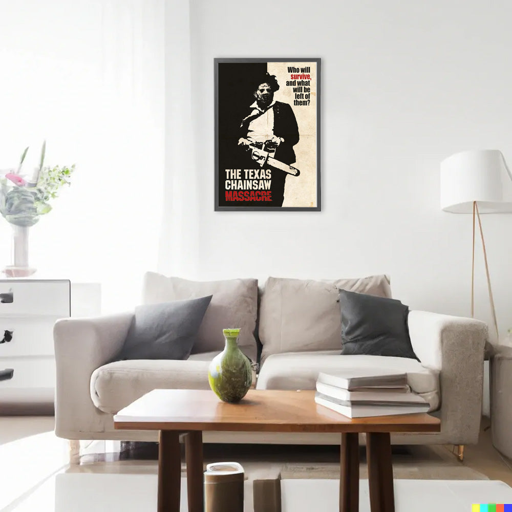 TEXAS CHAINSAW MASSACRE (50th Anniversary Release) - Who Will Survive? / Poster