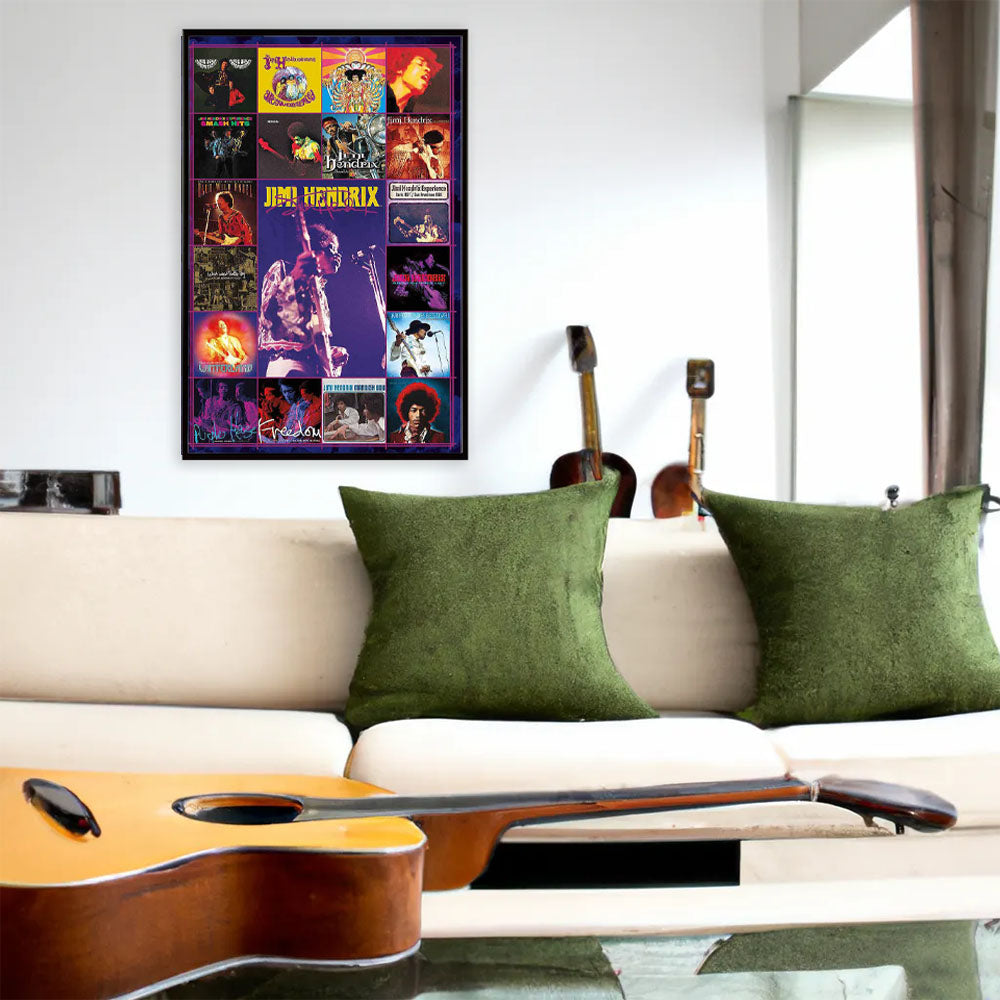 JIMI HENDRIX (55 Years in Memory) - Albums Covers / Posters