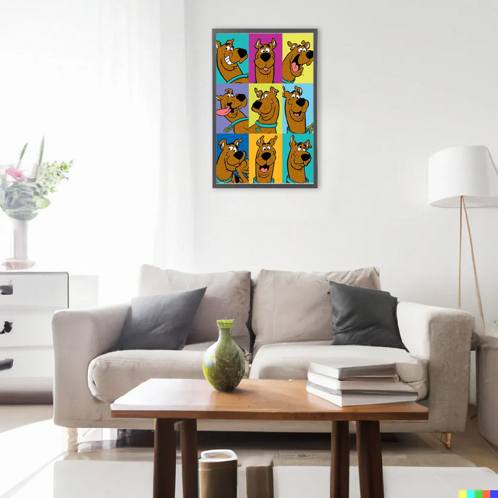 SCOOBY DOO - The Many Faces of Scooby Doo / Poster