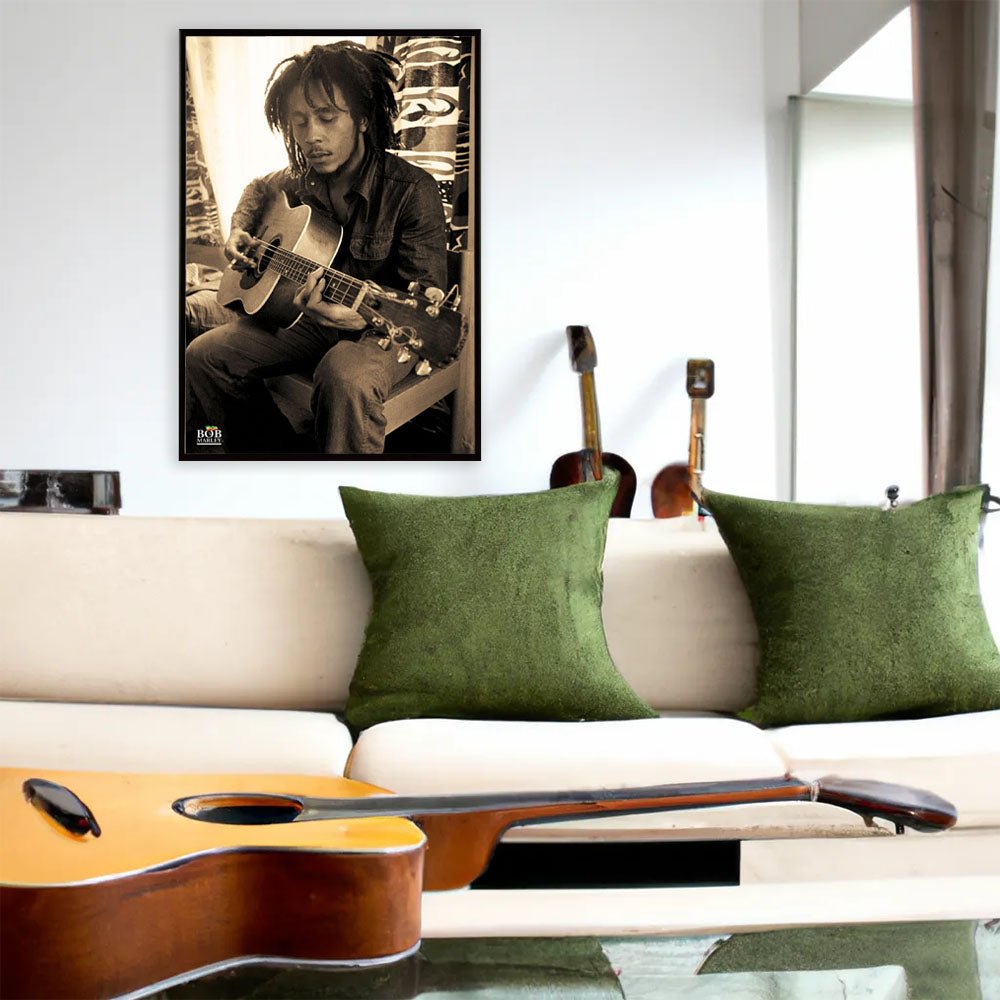 BOB MARLEY ボブマーリー (生誕 80年 ) - Sepia / ポスター - PGS