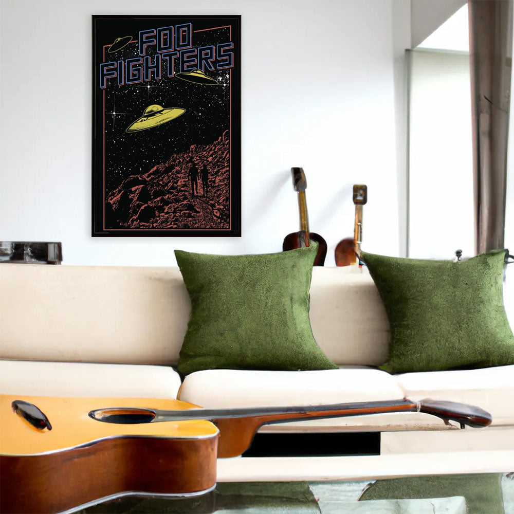 FOO FIGHTERS フーファイターズ - UFO / ポスター