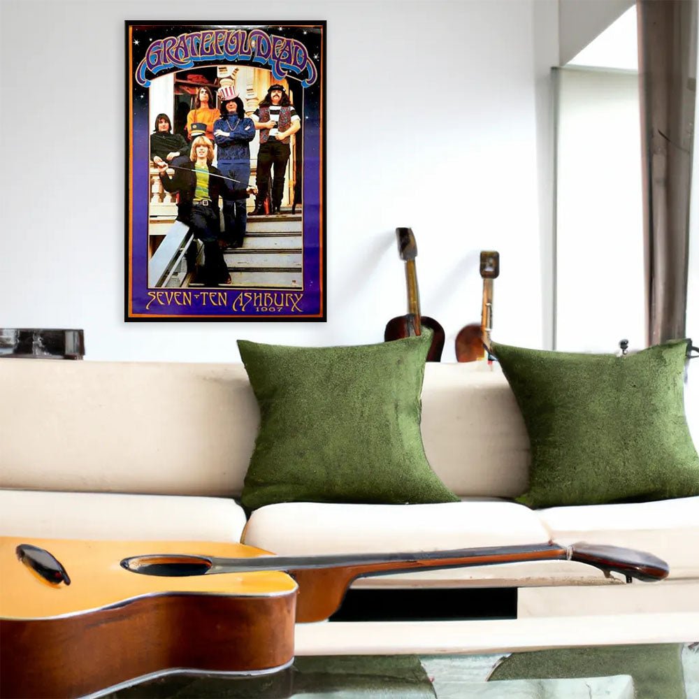 GRATEFUL DEAD グレイトフルデッド (結成 60周年 ) - 710 Ashbury / ポスター - PGS