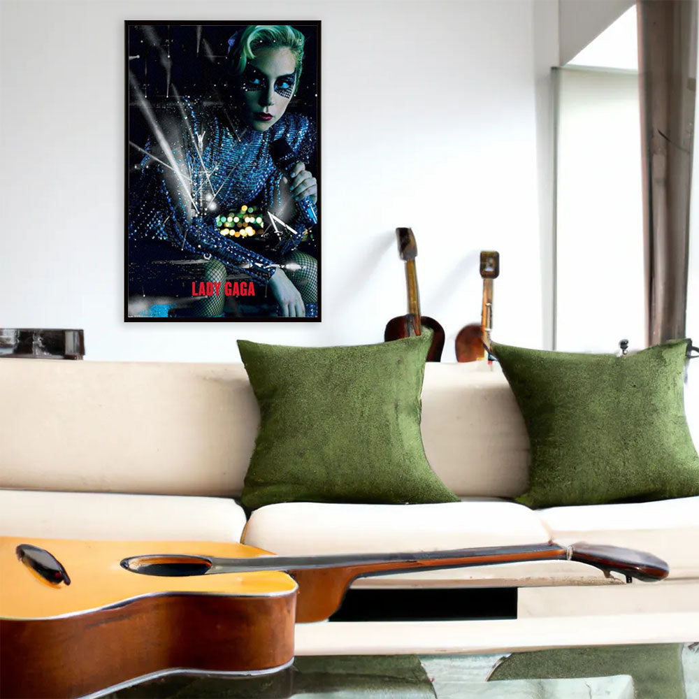 LADY GAGA - Live / Poster