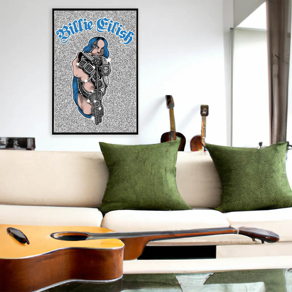 BILLIE EILISH - Bling / Poster