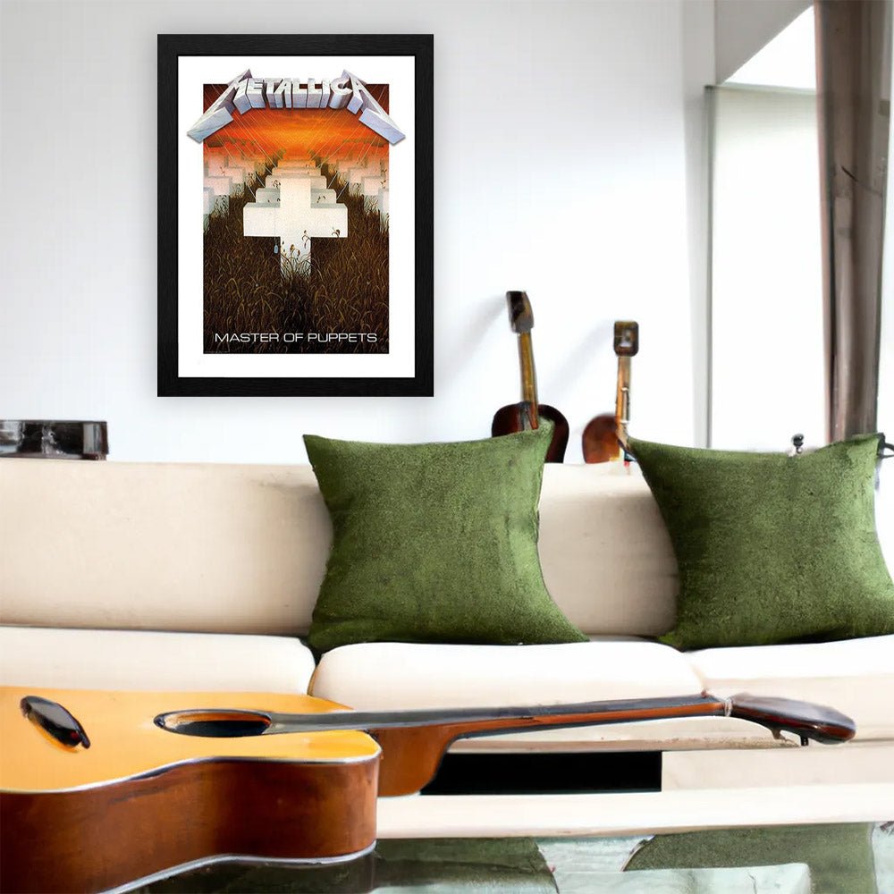 METALLICA メタリカ - Master of Puppets / インテリア額 - PGS