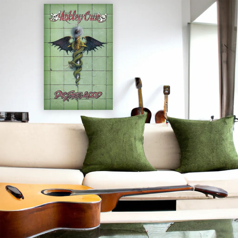 MOTLEY CRUE モトリークルー (来日 40周年 ) - DOCTOR FEELGOOD / タペストリー - PGS